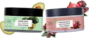 Anukoolam's YARA CARE Combo of Pomegranate Extract Face Cream & Avocado Extract Face Scrub for Men and Women