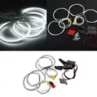4pcs 8000K Xenon CCFL Angel Eyes Halo Rings LED Lights Lamp For BMW E36 E39 E46