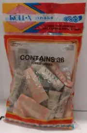 NEW! Assorted Coin Wrappers - 36 Count Bag Paper Money Tubes