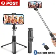 Rotating Tripod Unipod Selfie Stick Wireless Bluetooth Remote For Live Vlog