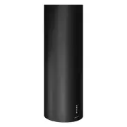 Smeg 37cm Island Cylindrical Rangehood - Black