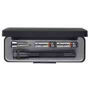 Mini Incandescent 2-Cell AAA Flashlight in Presentation Box, Black