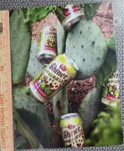 16x12 Shiner Bock BEER Metal Tin Tacker Bar Sign Prickly Pear Texas Reproduction