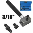 3/16 Brake Line Compact SAE Double Flare Flaring Tool for Auto Repair Brake Pipe