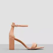 Kenneth Cole Lex Women's Open-Toe Heel in Buff