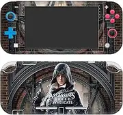 Official Assassin's Creed Evie Frye Syndicate Graphics Vinyl Sticker Gaming Skin Decal Cover Compatible with Nintendo Switch Lite