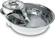 Pioneer 3009 Stainless Steel Pet Fountain - Big Max Style, Silver,8 lb.