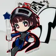 Makoto Nijima Persona 5 Tactica figure Decora-Pic Keychain set *NEW*