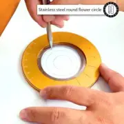Flexible Circle Drawing Ruler Tool Measuring Rotatable Drawing Circular Compass~