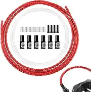 bellv Shift Cable | Shifter Cable Housing Set, Shift Derailleur Cable, Brake Gear Shifter Cable Kit for Mountain Road Repair