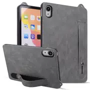 For iPad mini (2024) (A2996 A2995) mini (2021) (A2568) Case Hand Strap Kickstand Leather Tablet Cove