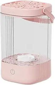 Electric Makeup Brush Cleaner - Brush Cleaner Machine | Cosmetic Brushes Cleaning Tools | Automatic Spinniing Makeup Brushes Cleaners | USB Quick Cleaning Machine Professional Cleanser Tool For Sponge