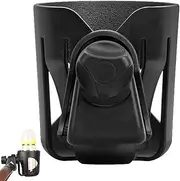 Bike Cup Holder | Drink Holder for Bicycles - 360 Degrees Rotatable Air Vent Mount for Wheelchair, Stroller, Bike, Walker, Scooter, Bicycles