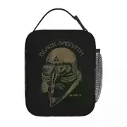 x491 Insulated Lunch Tote Bag Band Black Sabbaths Black Official Tour Eye rock metal Lunch Container Y2K Thermal Cooler Bento Box kyy491