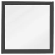 Polar View Windows 600 x 600mm Black Double Glazed Fixed Window