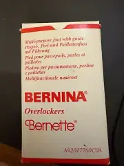 Bernina Multi-Purpose Foot with Guide for Overlockers - A92017760COA
