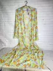 Savage x Fenty Free Spirit Floral Mesh See Through Full Length Robe Womens XS-S
