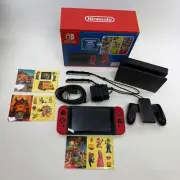 Nintendo Switch 32GB + Red Genuine Controller