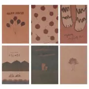 Notebook Blank Page Painting Paper Book Journal Diary Notepad Memo Pads Supplies