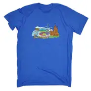 Barcelona Spain Country Flag Destination - Mens Funny T-Shirt Tshirts