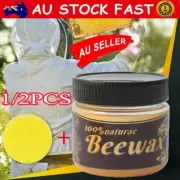 Beeswax Furniture Polish,Wood Seasoning Beewax - Natural Wood Wax Traditional AU