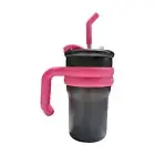 Bpa-free Cup Drink Container Insulated Tumbler with Handle Straw for Travel Leak