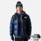 【The North Face】最強保暖 ICON_經典配色透氣鵝絨外套 700FP/羽絨衣夾克(3C8D-92A 藍 N)