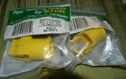 2 New Blazing 3/4" x 1/2" Pipe Tapping Saddle - BS-501-1