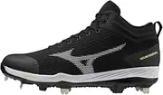 [Mizuno] Men's Dominant 4 Mid Baseball Shoe