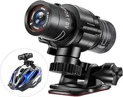 1080P Cycling Camera ycle Camera Helmet Action Camera 120° Wide Angle Lens IP66 Built-in Battery with 32GB TF Card Helmet Mount ycle Stand for Sports