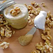 Certified Organic Raw Sprouted California Walnut and Hemp Seed Butter - 8 oz