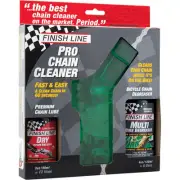 Finish Line Pro Chain Cleaner with 2oz DRY Chain Lubricant and 4oz EcoTech