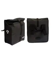 Azur Metro Pannier Bag Pair Black