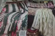 Leisure Arts Crochet Leaflet 3200 Quiet Moment Afghans by Rena Stevens