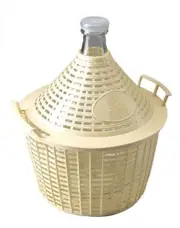 Demijohn 20L in Basket