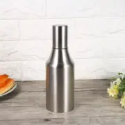 Practical Stainless Steel Oil Pot Can Drizzling Vinegar Dispenser Kitchen