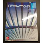 【出清】【9成新】 INTERACTIONS ACCESS（READING）6TH EDITION (WITH MP3)