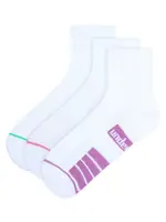 Anklet Quarter Crew 3 Pack Underworks Sports Socks