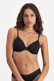 [Bonds] Bonds Women's Invisi Underwire T-Shirt Bra in Black Size: 16 B 16 B Black