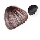 Straight Bangs 3D Air Bangs Fake Fringe Fake Bangs Top Hair Bangs Women