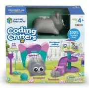 Learning Resource Preschool Coding Critters STEM Skills Scamper & Sneaker