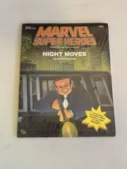 Marvel Super Heroes RPG Adventure MLA2 NIGHT MOVES #6895 TSR 1990 New Sealed NOS