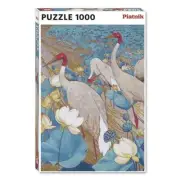 Ying Yang Plumage 1000 Piece Jigsaw Puzzle Piatnik New