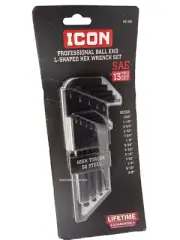 NEW HIGH QUALITY 13 PC METRIC L-SHAPED BALL END HEX KEY ALLEN WRENCH SET