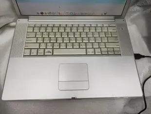 【電腦零件補給站】Apple PowerBook A1095 G4 15吋筆記型電腦 (M9421LL/A) 2004