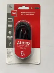RCA AH208R 6&apos; 3.5mm Audio Extension Cable