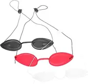 3Pcs Eye Protection Goggles for Tanning Sunbathing Lightweight Portable for Skin Care Treatments Beauty Devices Outdoor Activities