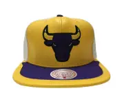 Mitchell & Ness Yellow/Purple NBA Chicago Bulls Day One Snapback - OSFA