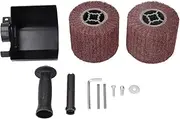 Angle Grinder Polishing Wheel, M14 Wire Drawing, 80 Grit Buffing Set, Accessories for Wood Metal Stainless Steel