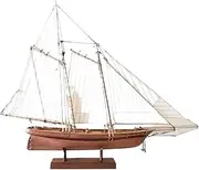 Sailboat Model Handmade Assembled Entry Level Set for America 1:120 Scale DIY Personalised Parent-Child Toy Sailboat Kit